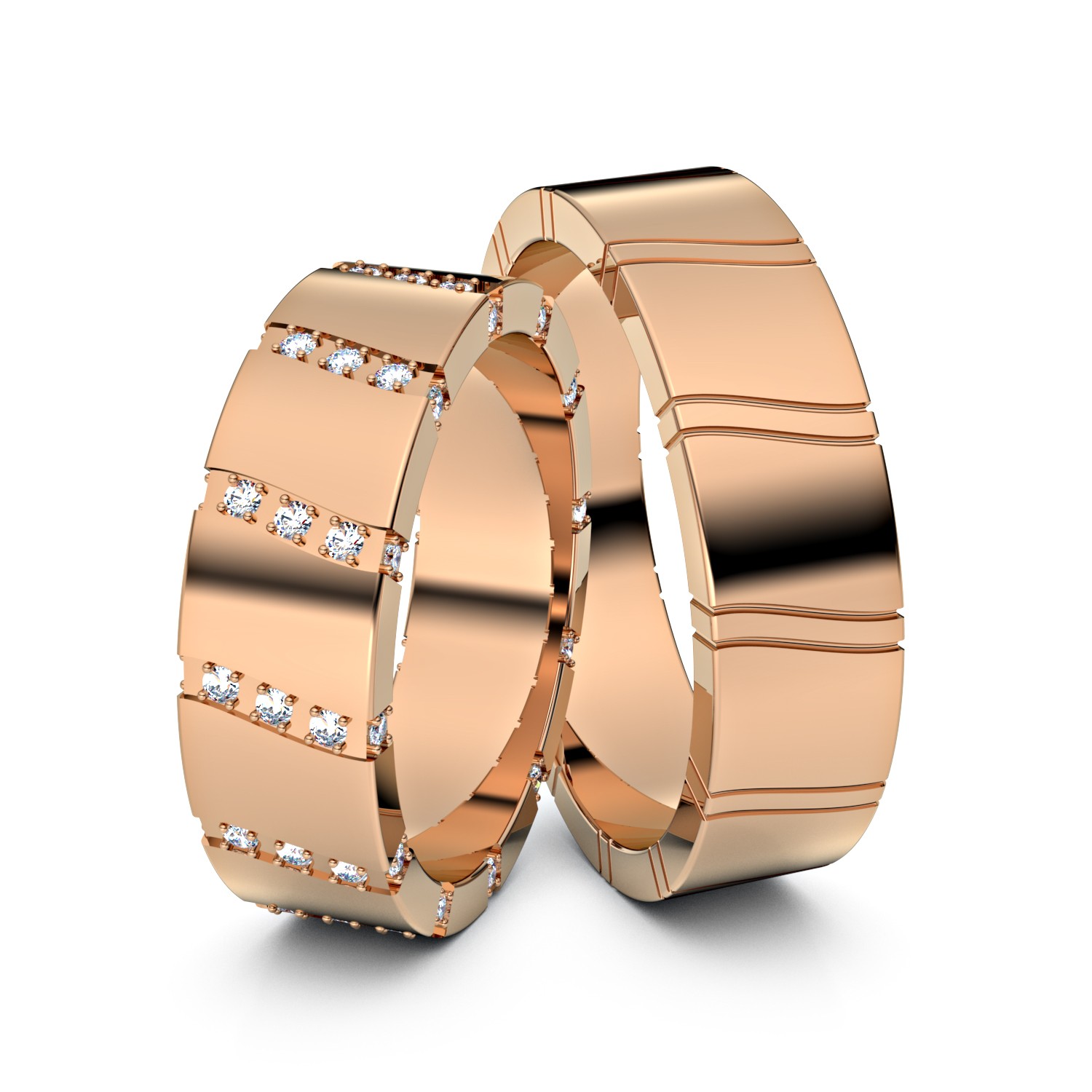 Modell TR004 Channel Set 585er Rotgold - 23447