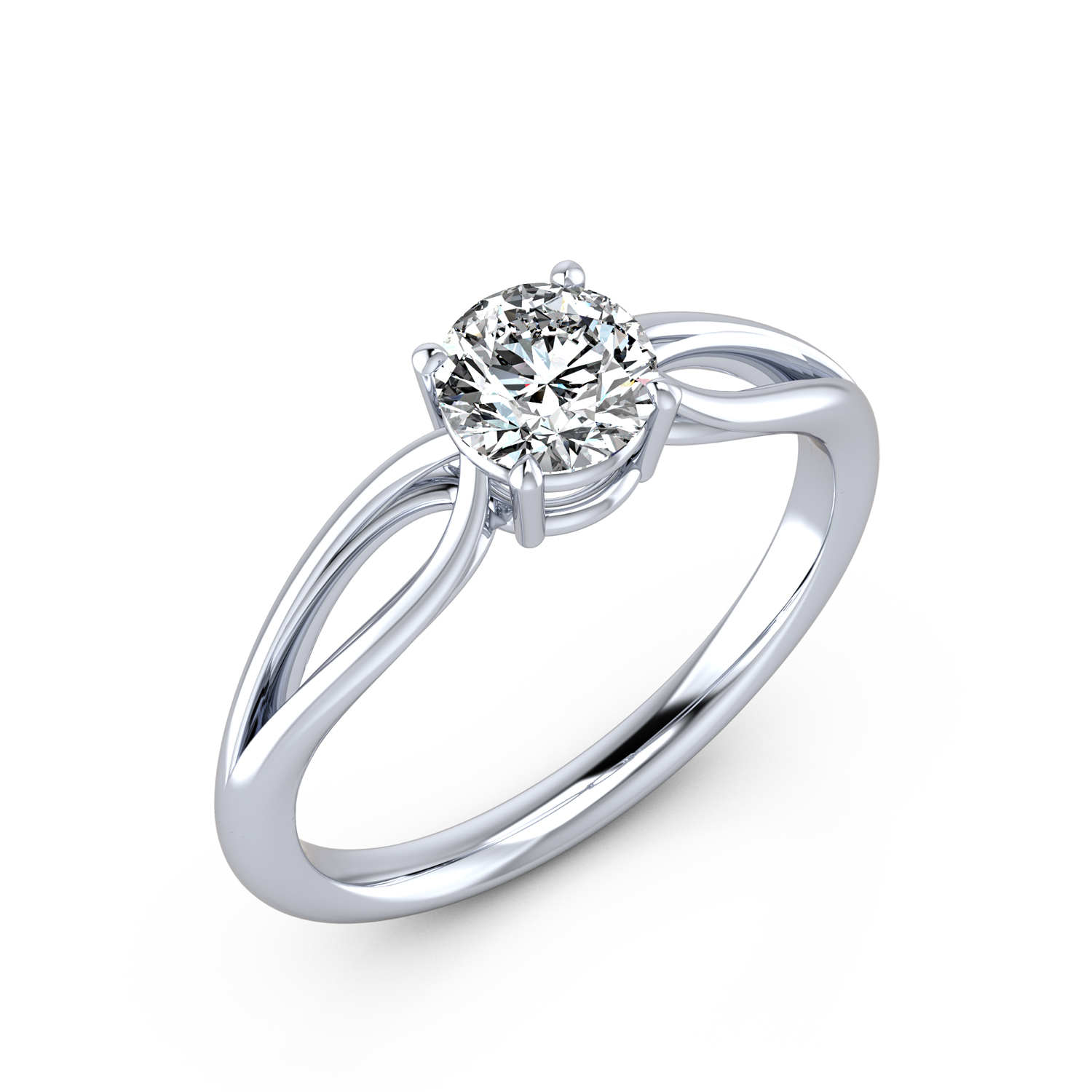 VR016 950er Platin 1x0.75ct. - 45779