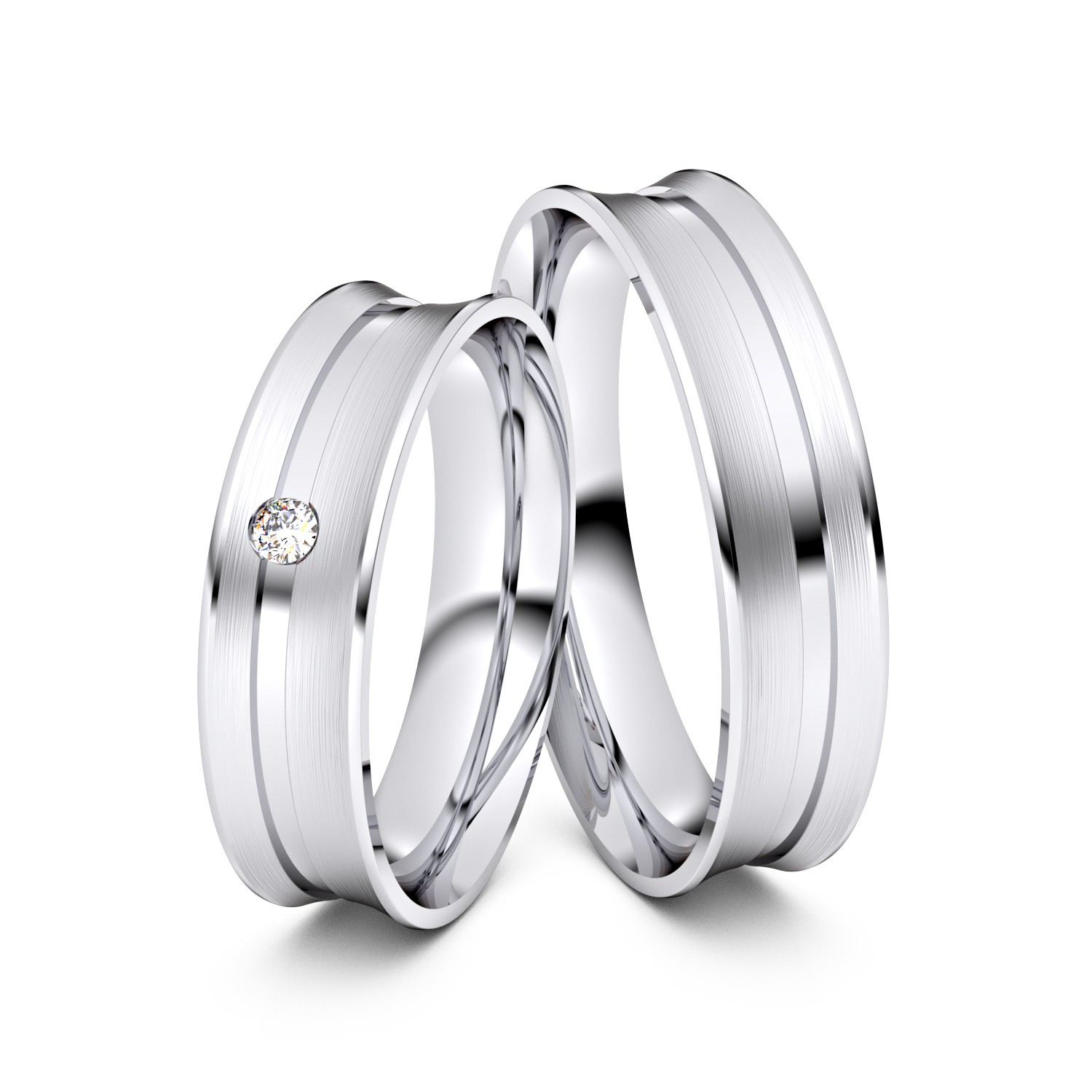 Modell TR122 585er Weißgold - 28568