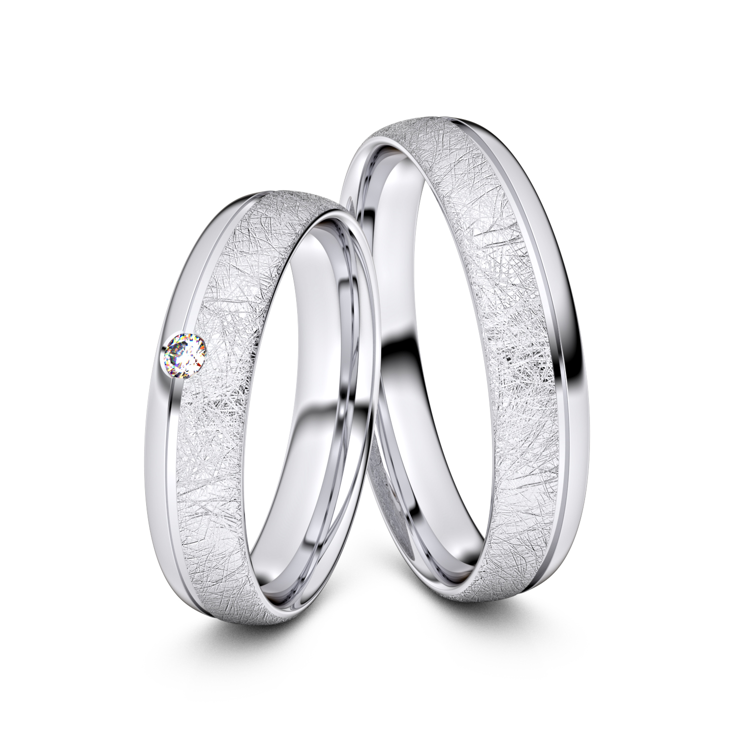 Modell TR002 750er Weißgold - 23404