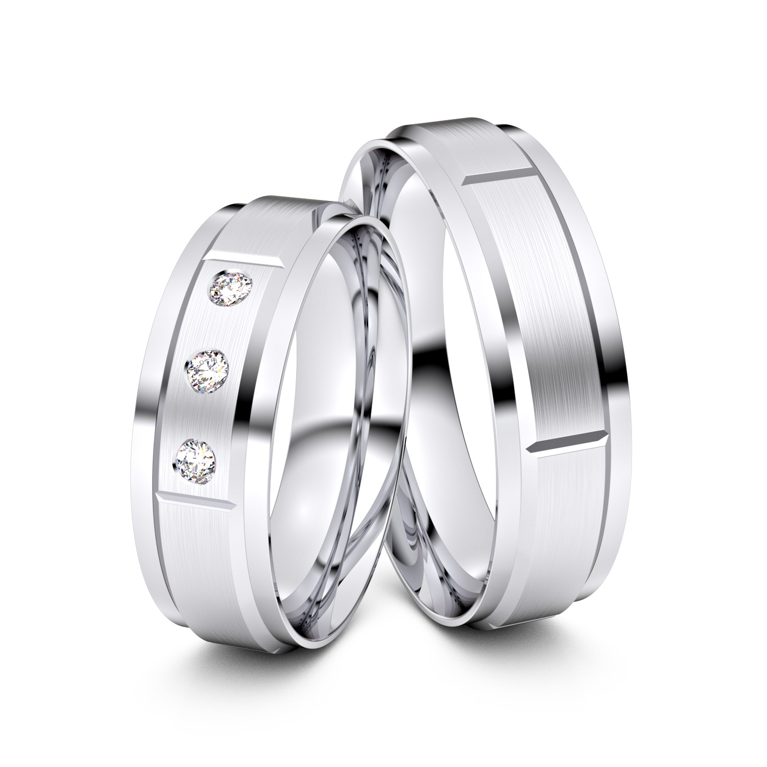 Modell TR124 585er Weißgold - 28684