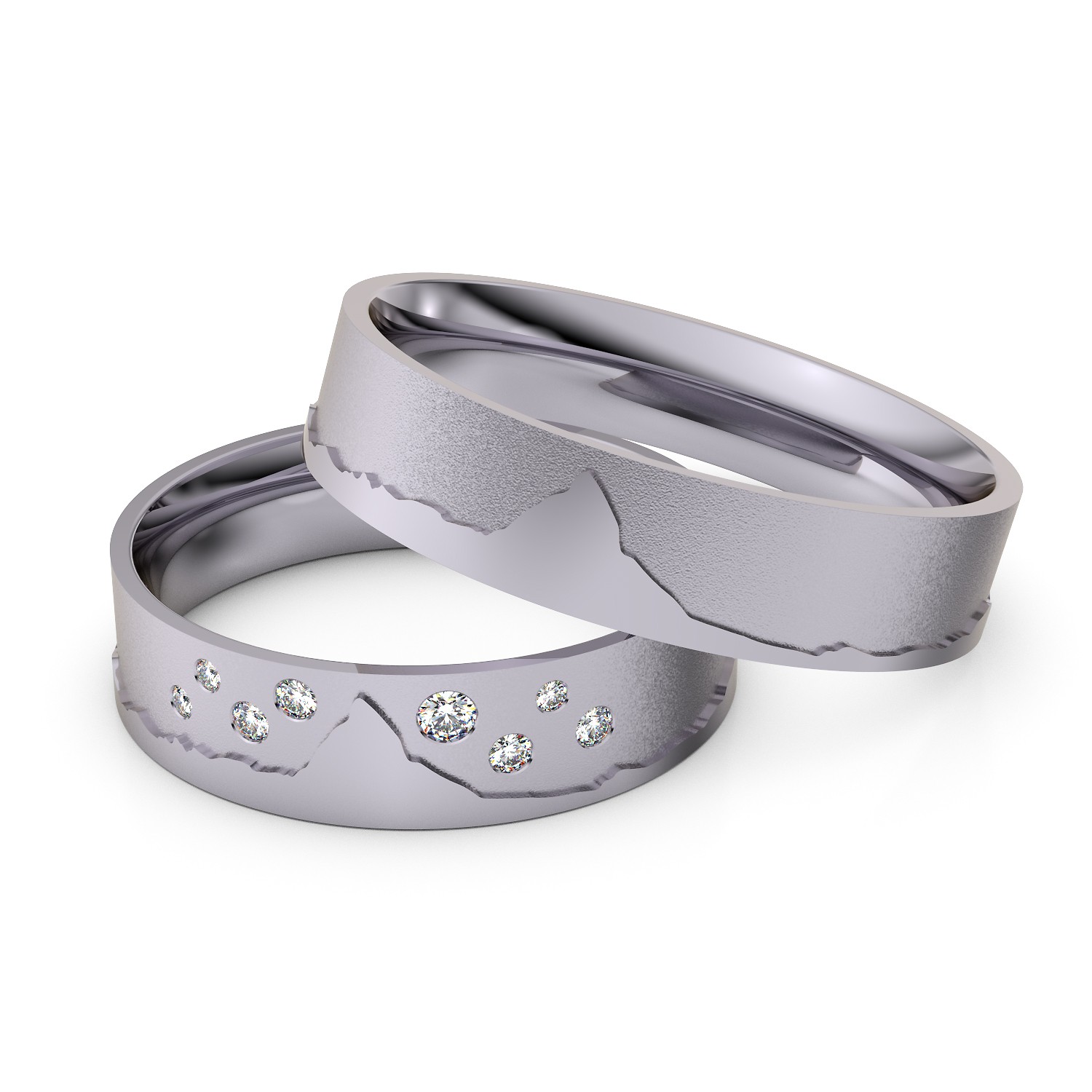 Modell TR240 Matterhorn 585er Palladium - 50185