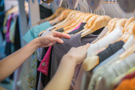 Rechnungskauf von Bekleidung