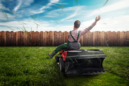 Aufsitzrasenmäher auf Rechnung kaufen
