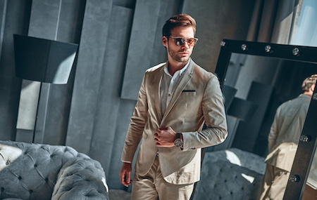 Herren Anzug Rechnungskauf